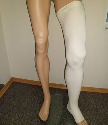 Bed linen compression for varicose limbs