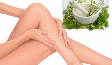 Treatment of varicose veins of lower extremities with folk drugs