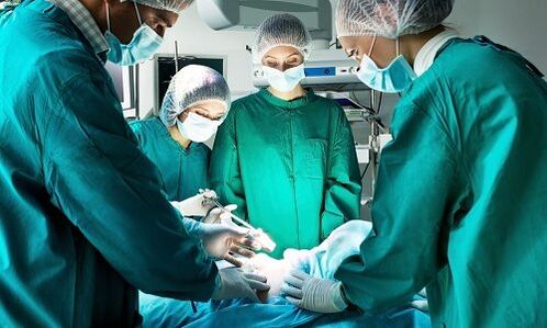operation of varicose veins on the legs