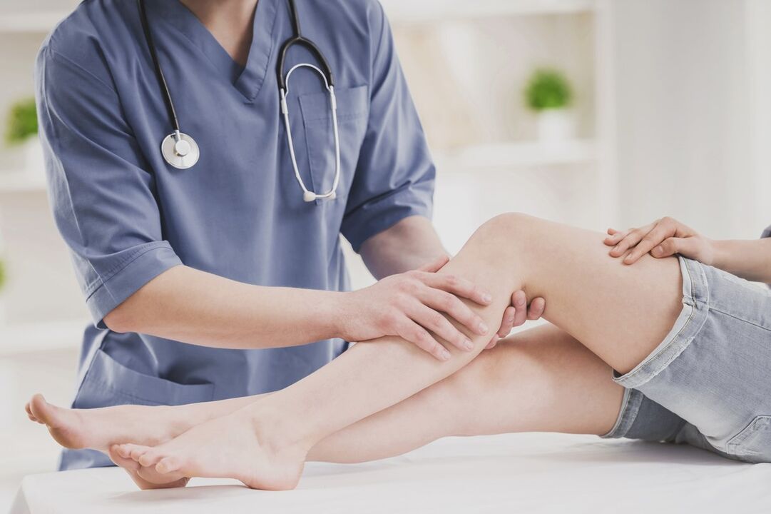 physical examination of varicose veins