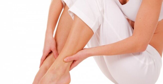 pain in the legs with varicose veins